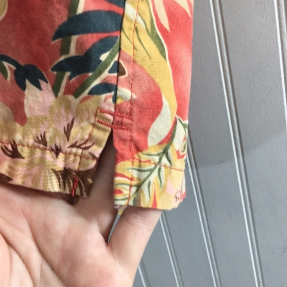 Ralph Lauren Polo Sport Orange Floral Swim Board Shorts‎ Mens Large Tropical